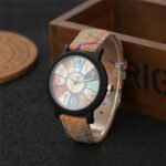 Casual Vintage Leather Women Quartz Wrist Watch Gift Clock - Image 8