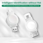 1 Pack Smart Watch Wireless Charger, Portable Magnetic Cordless Travel Charger Suitable For IWatch - Image 6