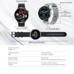 SENBONO V19 Business Men Smart Watch Answer Call Heart Rate Water Proof Sports Fitness Smartwatch Men - Image 3
